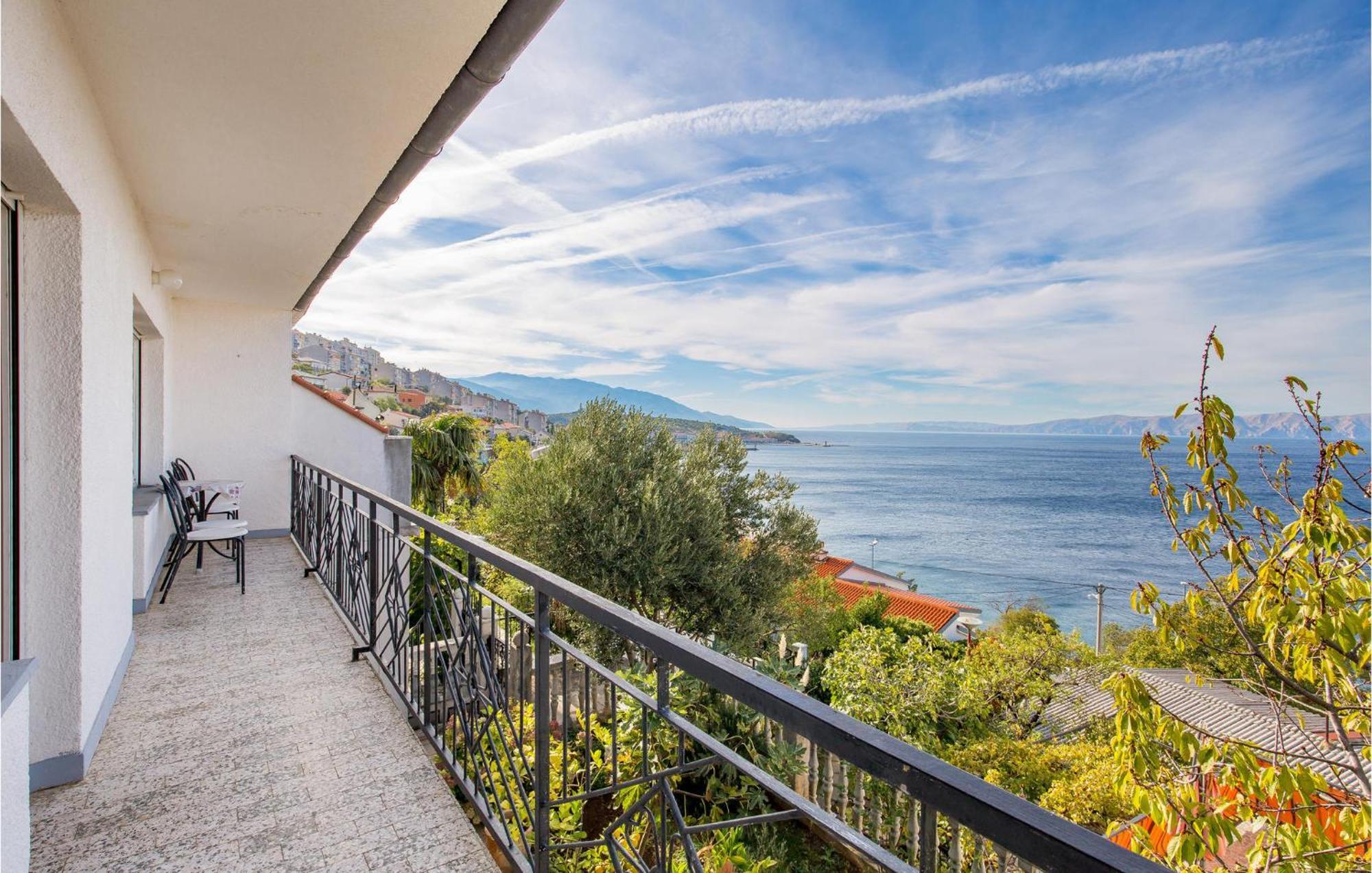 Amazing Apartment In Senj With House Sea View Екстер'єр фото